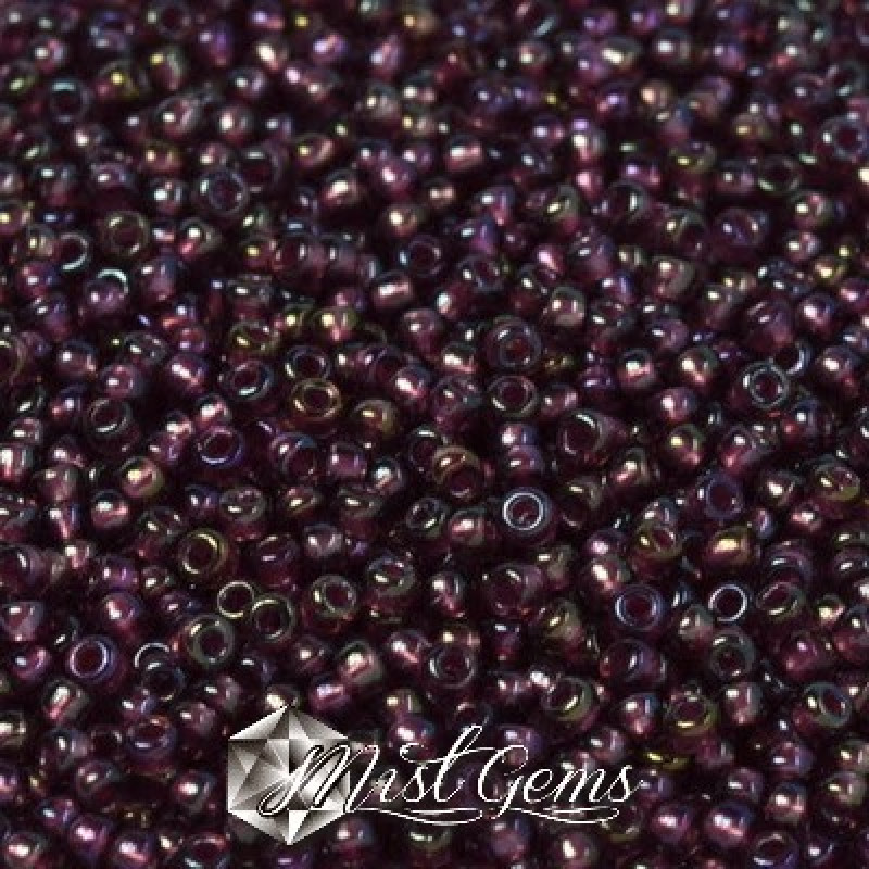 Miyuki Round Rocailles 11/0 RR-3749 Fancy Lined Old Rose