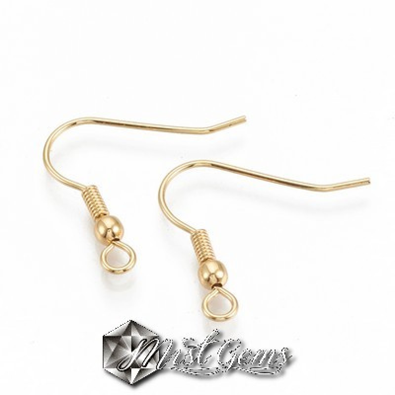 Baza Cercei Carlig Inox Placati cu Aur 18k-1per