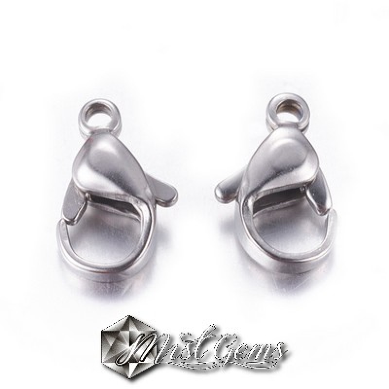Inchizatoare lobster inox argintiu 12mm