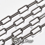 Lant cu zale supradimensionate-14mm despicate gunmetal-0.5m
