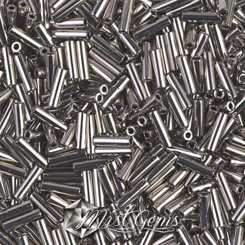 Miyuki Bugle BB2-0021 Silver Lined Grey