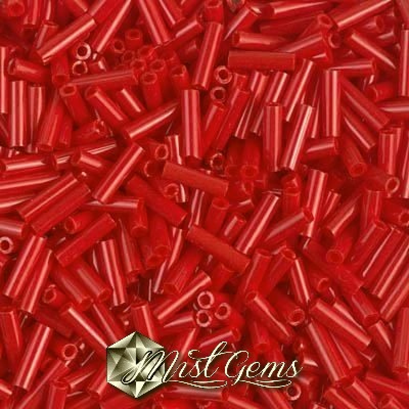 Miyuki Bugle BB2-0408 Opaque Dark Red