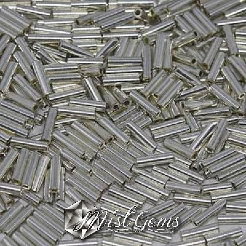 Miyuki Bugle BB2-1051 Galvanized Silver