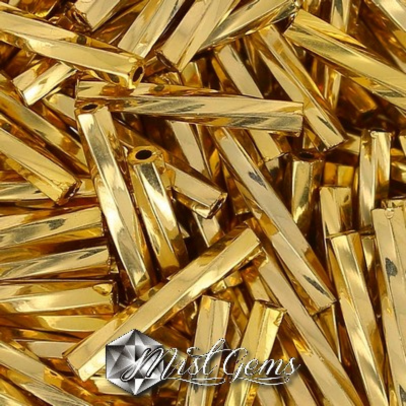 2 gr.Miyuki Twist TW-0193 24KT Gold Light Plated