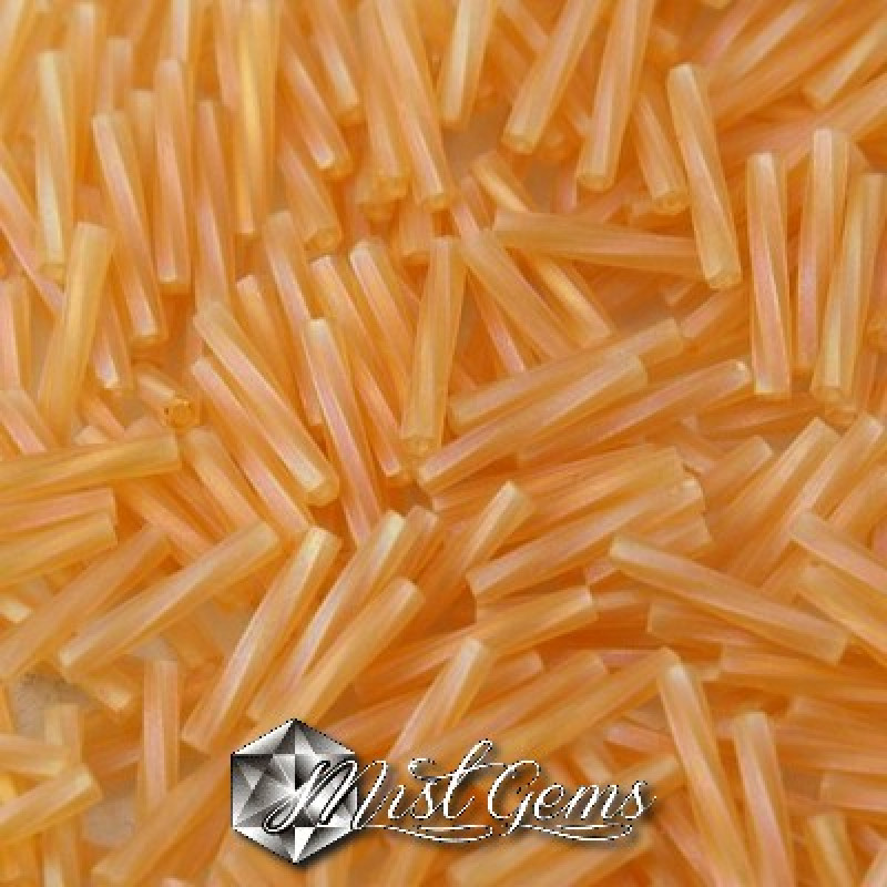 Miyuki Twist TW-0251F Matted Transparent Light Topaz AB