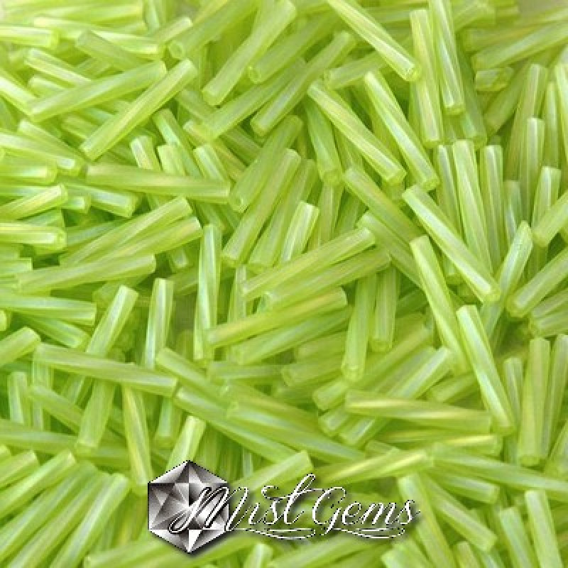 Miyuki Twist TW-0258F Matted Transparent Chartreuse AB