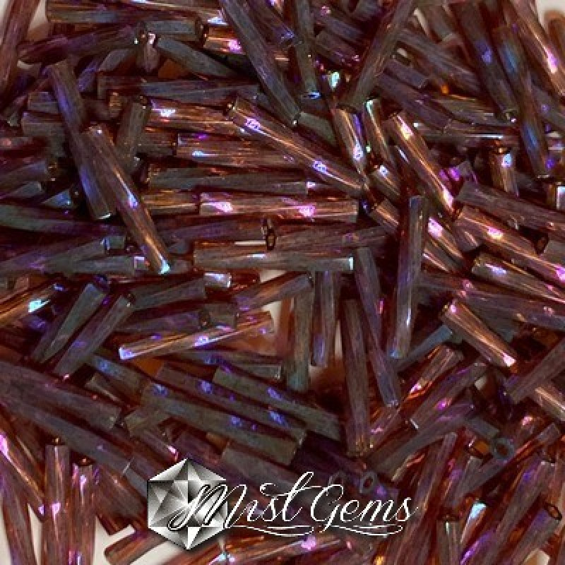 Miyuki Twist TW-0302 Claret Rainbow Gold Luster