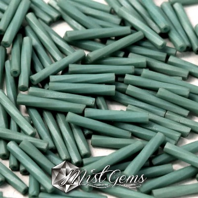 Miyuki Twist TW-2029 Matted Opaque Turquoise Blue Luster