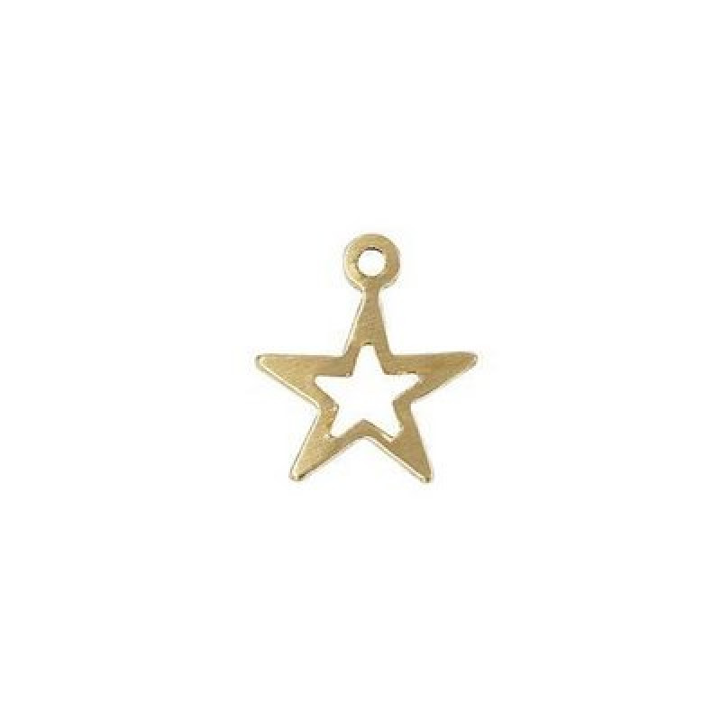 Pandantiv Stea Gold Filled -8mm-1buc