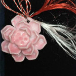 Martisor -Pandantiv din Portelan-5buc