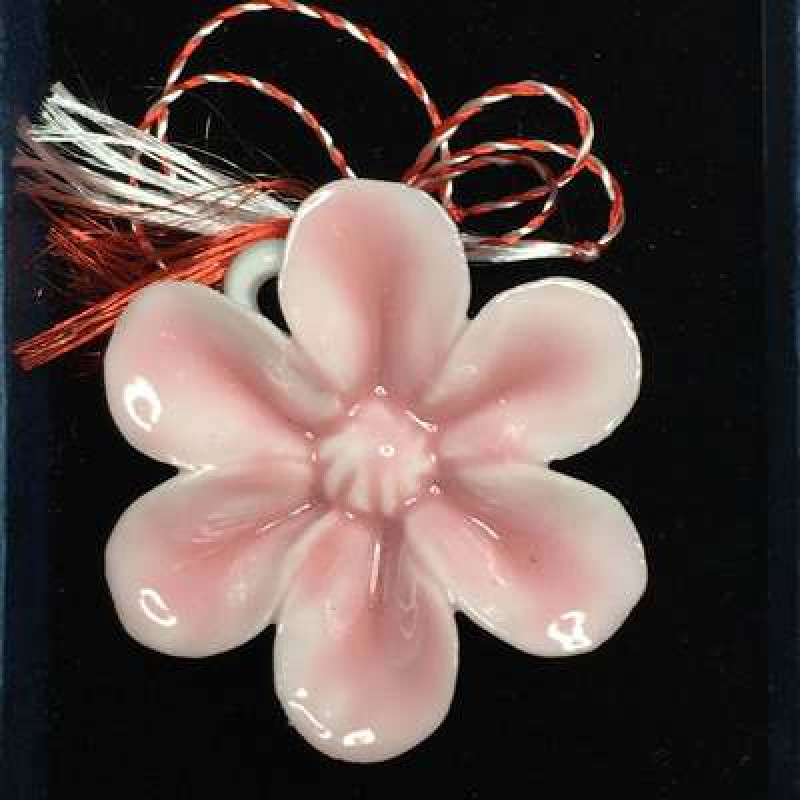 Martisor -Pandantiv din Portelan-5buc