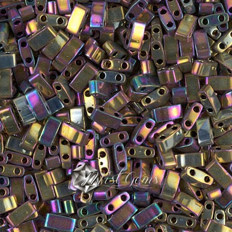 Miyuki Half-Tila 0188-Metallic Purple Gold Iris-2gr.-HTL188