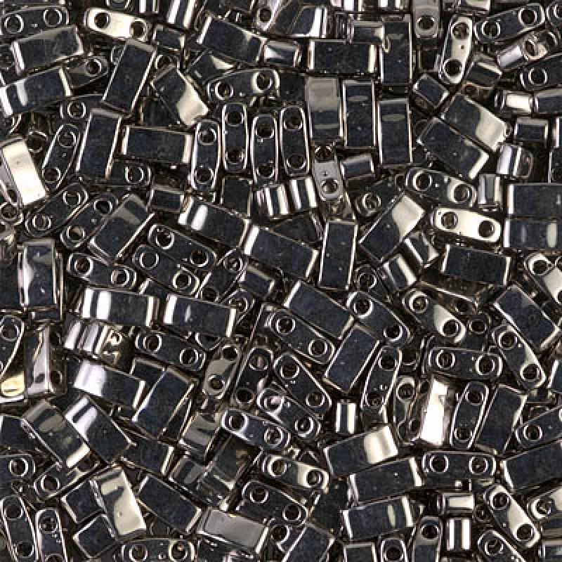 Miyuki Half-Tila 0190-Nickel Plated-HTL190-2gr.