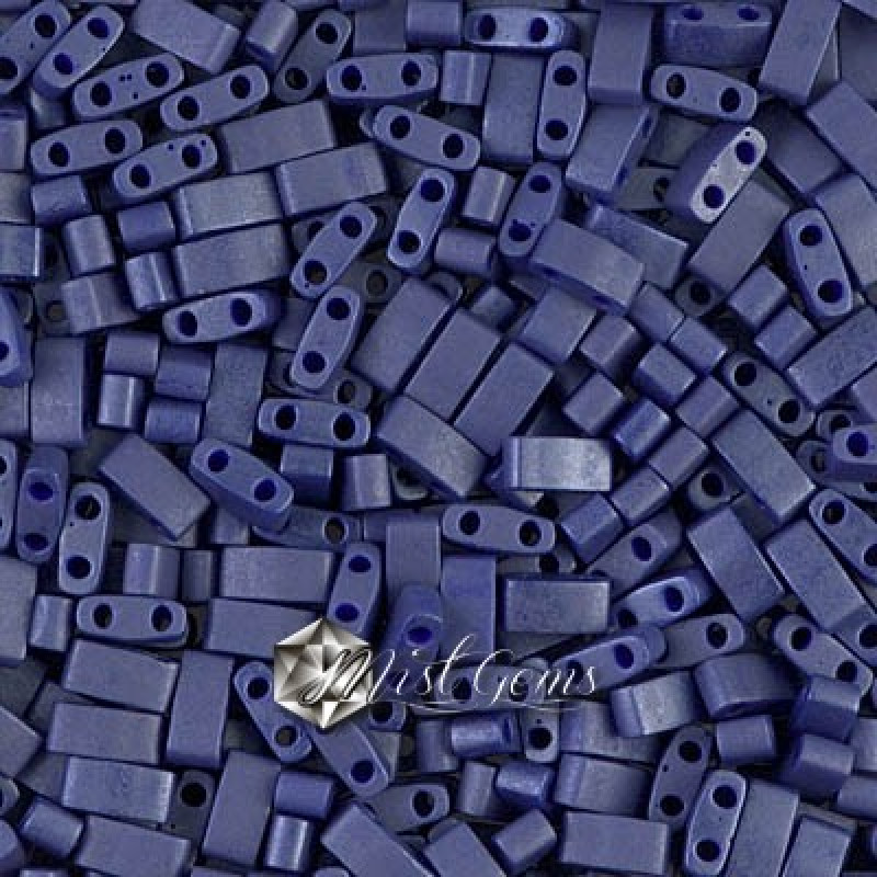 Miyuki Half-Tila 2075-Matte Opaque Cobalt-HTL2075