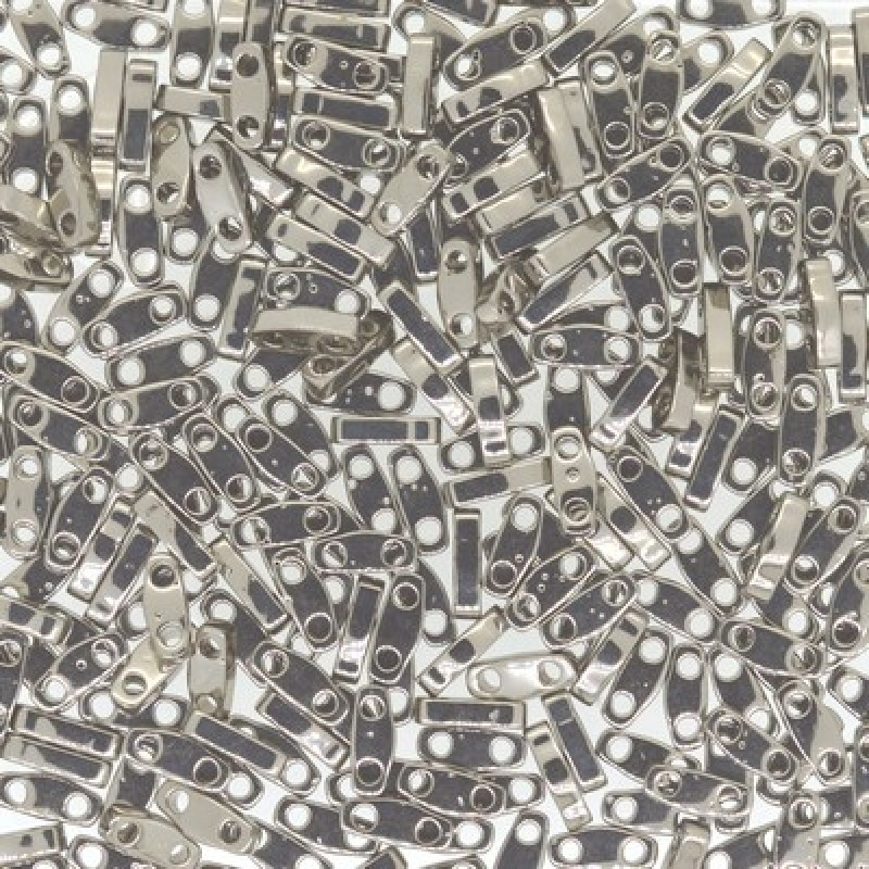 Miyuki Quarter-Tila 0190-Nickel Plated-QTL190