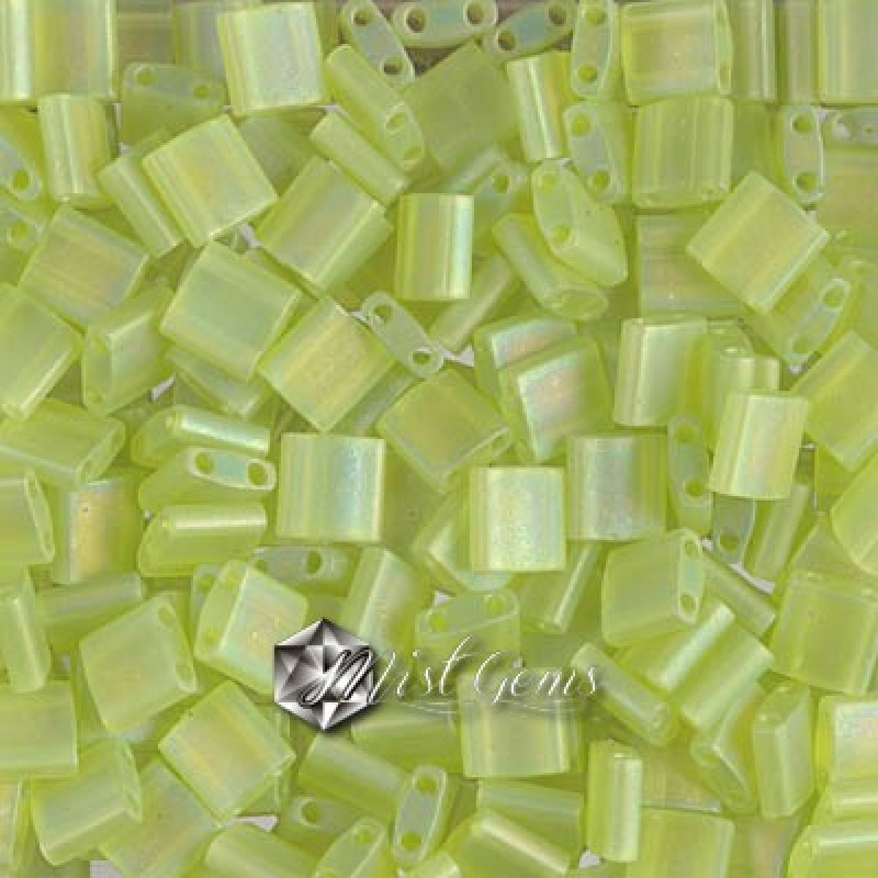 Miyuki Tila 0143FR-Matte Transparent Chartreuse AB-TL143FR