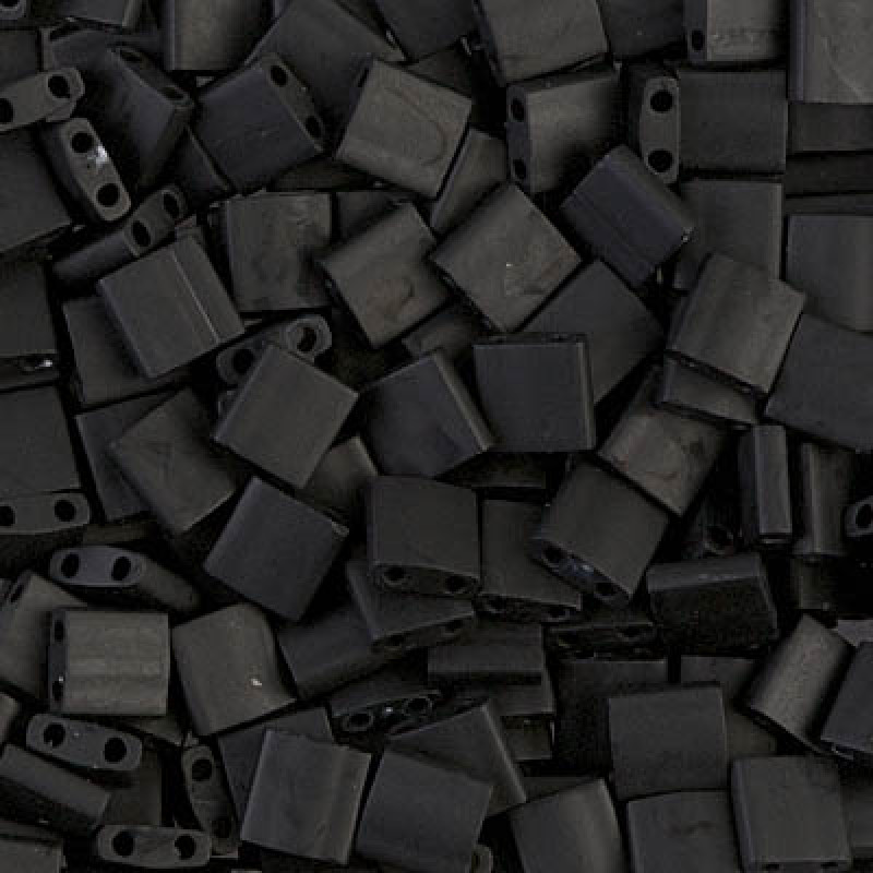 Miyuki Tila 0401F-Matte Opaque Black-TL401F