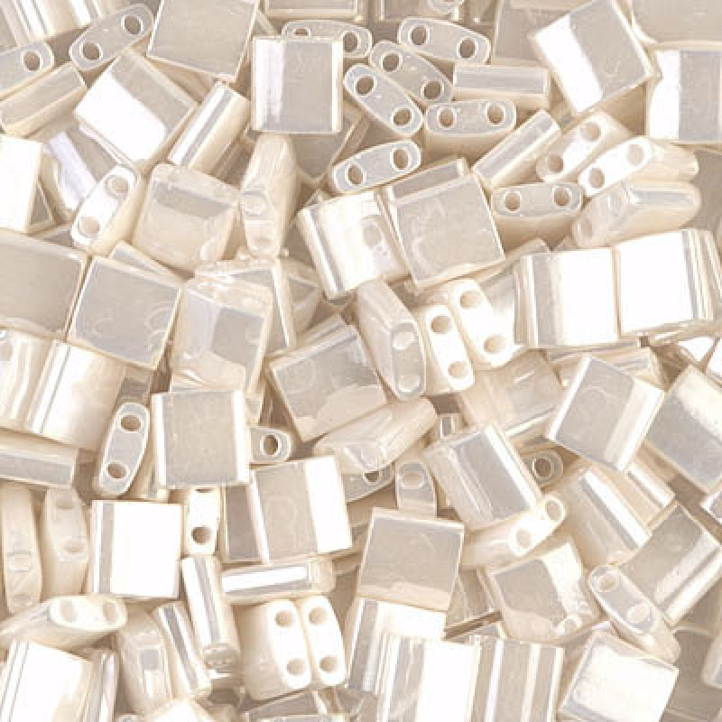 Miyuki Tila 0420-White Pearl Ceylon -TL420