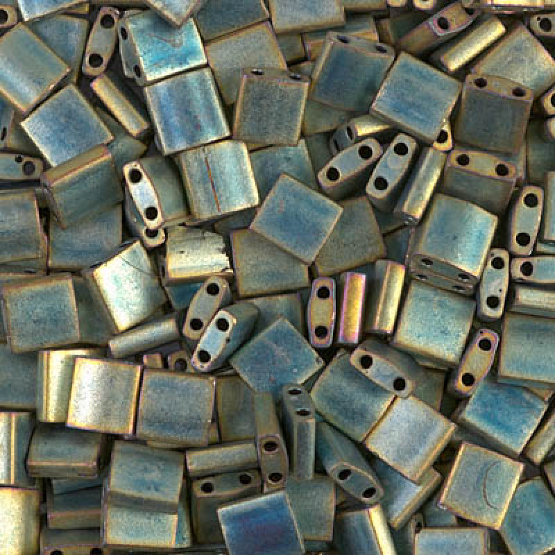 Miyuki Tila 2008-Matte Metallic Patina Iris-TL2008
