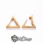 Baza Cercei Aurii Inox Triunghi 18.5x21x3mm