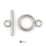 Inchizatoare inox toggle argintie 11mm-1buc