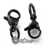 Inchizatoare din inox Lobster,culoare negru 9mm