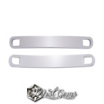 Element de Legatura din Inox "Tag",Argintiu,34X5mm