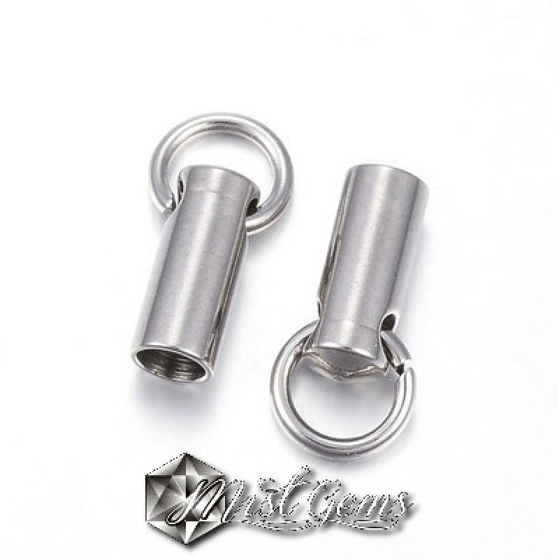 Terminatie din inox pentru snur 7.5X3mm-4buc