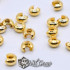 Acoperitoare de crimp(nod) din aur 14k-585-3mm