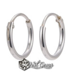 Baza Confectionat Cercei din Argint 925-Cerc -10mm -1pereche