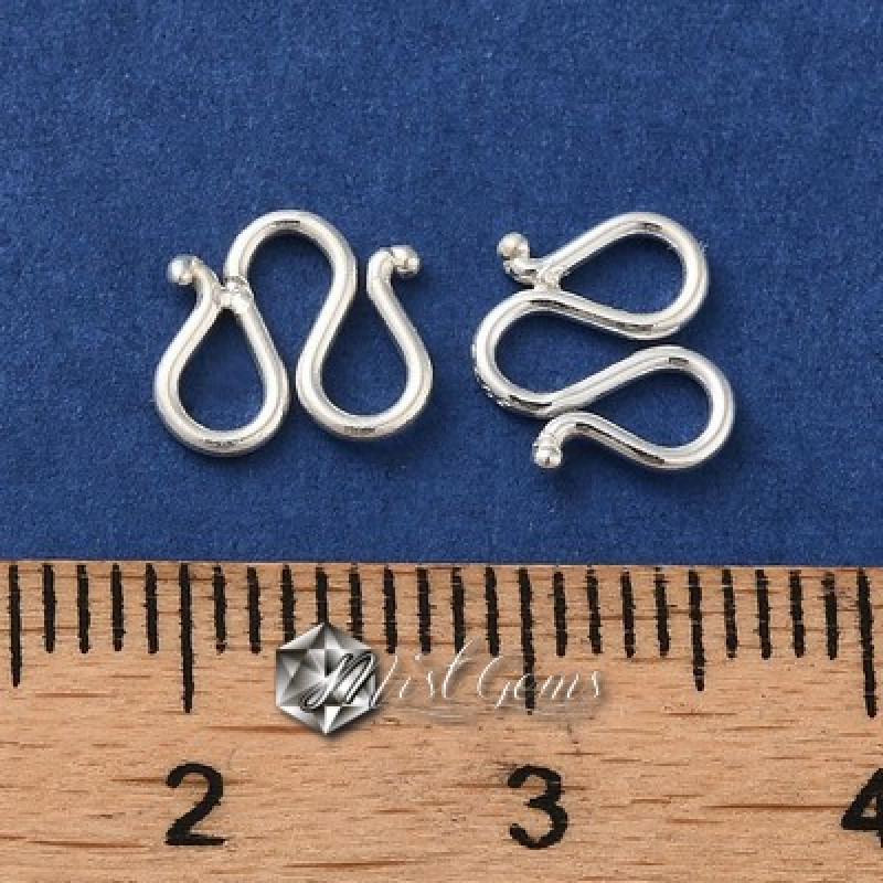 Inchizatoare "W" din Argint 925-8.4mm-1buc