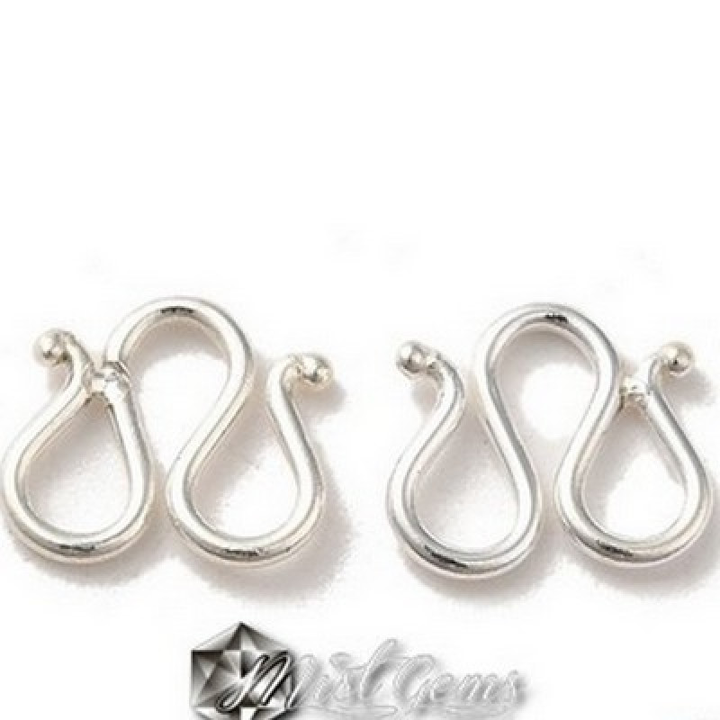 Inchizatoare "W" din Argint 925-8.4mm-1buc