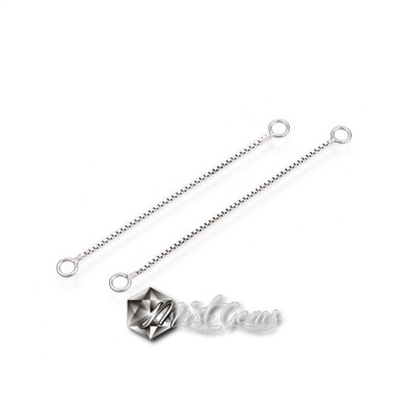 Element de Legatura din Argint 925-Lant Cubic -1buc