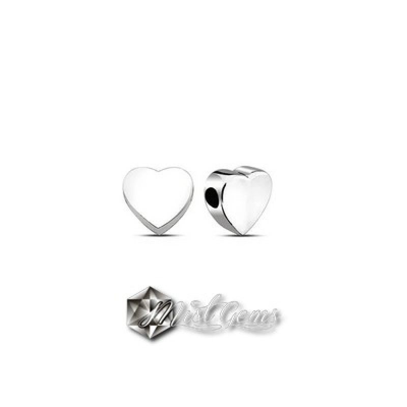Margele din Argint 925-Inima -1buc