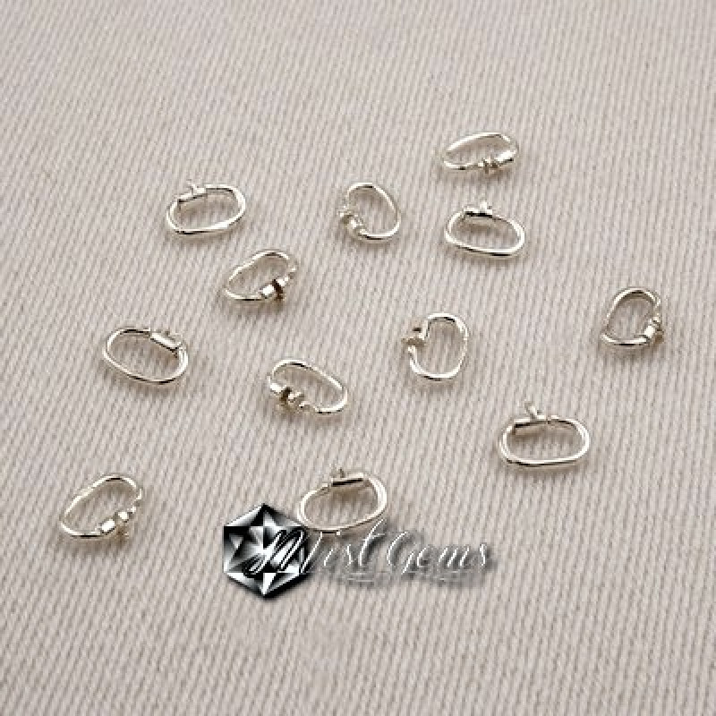 Link cu Blocare din Argint 925-6X4.8mm