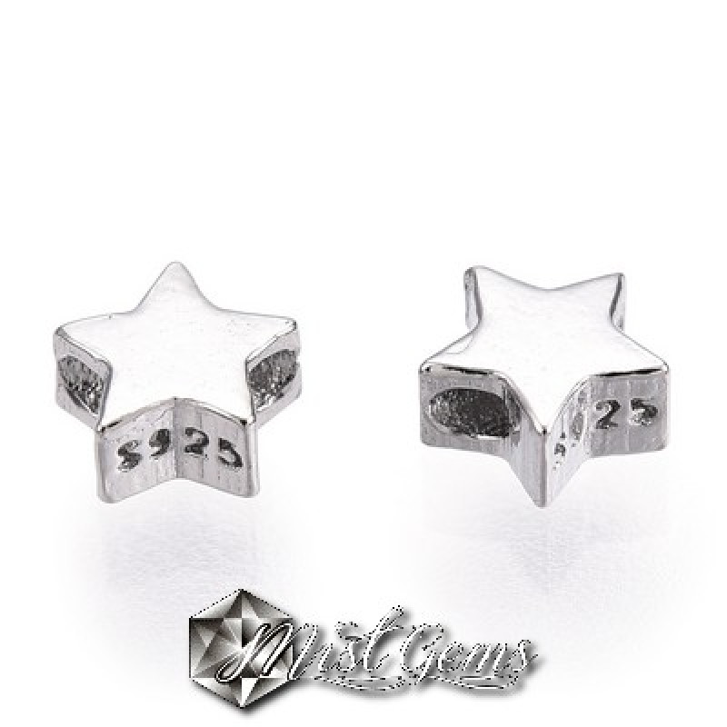 Margele din Argint 925-Stea -1buc
