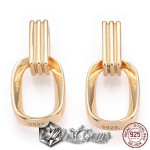 Pandant din Argint 925-Oval,Placat cu Aur 18k -1buc