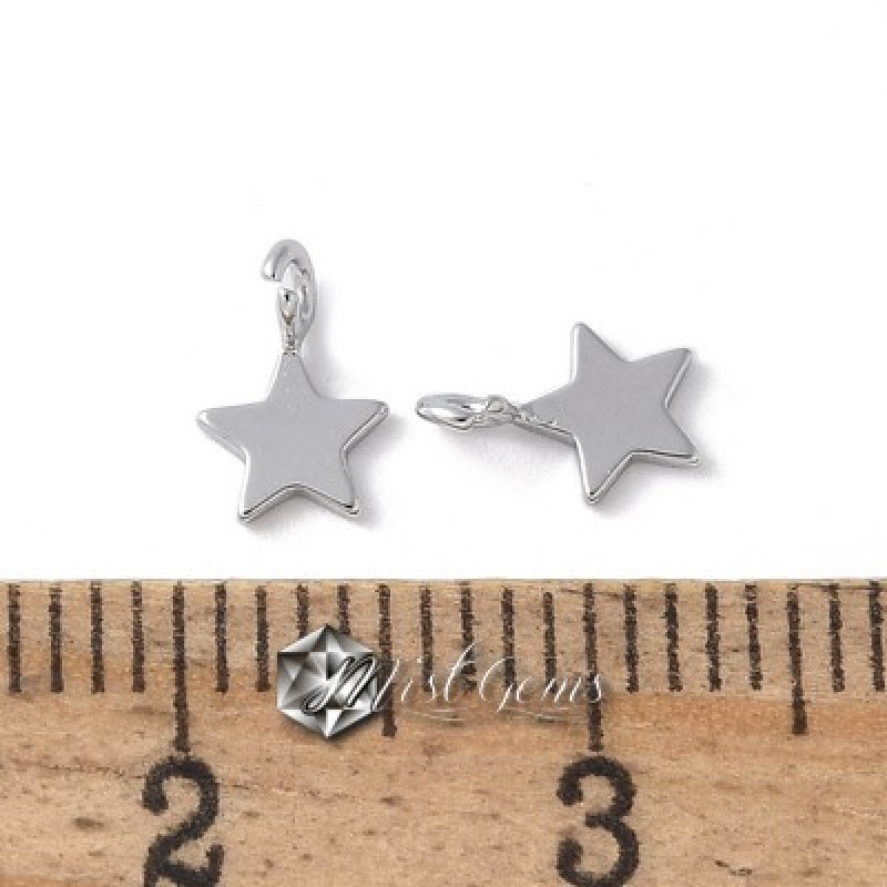Charm din Argint 925-Stea 5X5mm -1buc