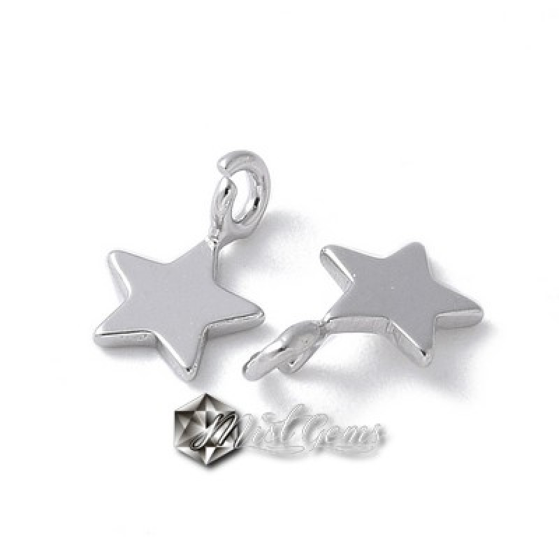 Charm din Argint 925-Stea 5X5mm -1buc