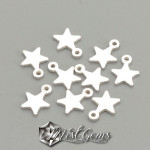 Charm din Argint 925-Stea 4X4mm -10buc