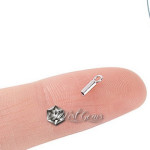 Terminatii Snur-1mm- din Argint 925-2buc
