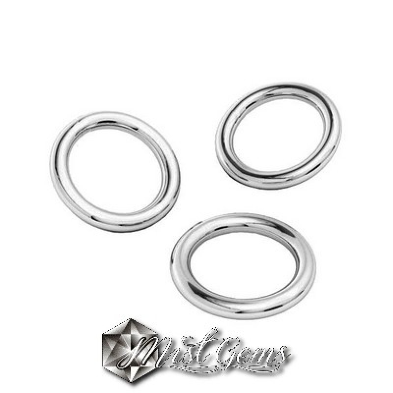 Zale Inchise din Argint 925-4.0mm;grosime-0.64mm  -10buc