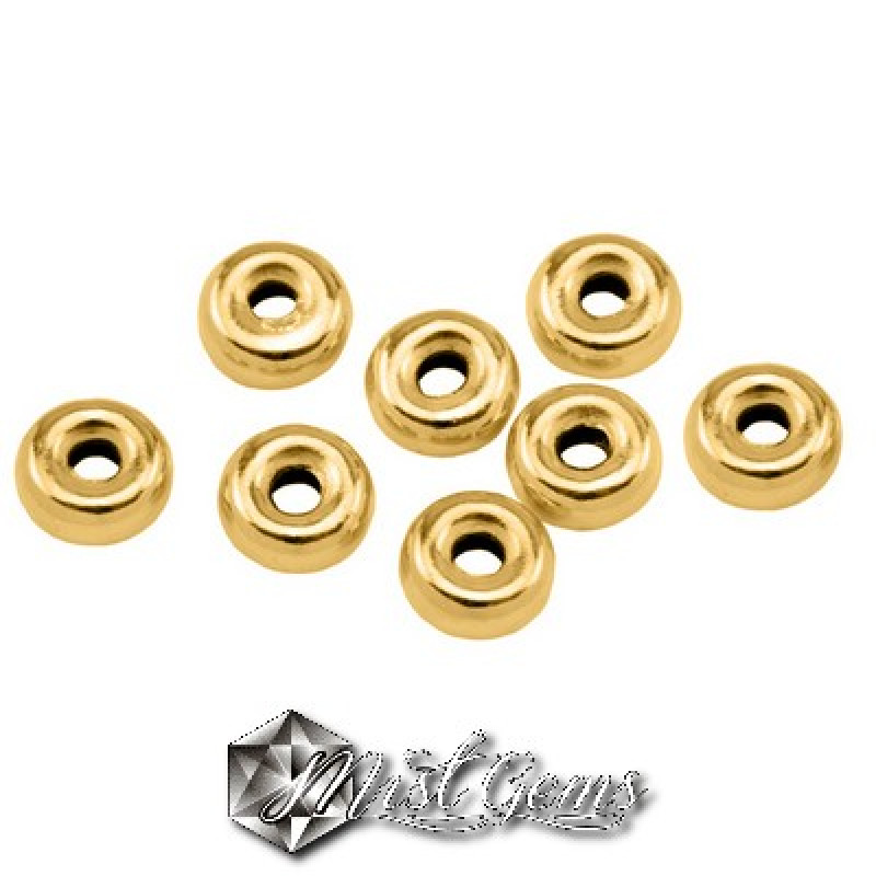 Rondele din Aur 14K-585-2,6X1,2mm -1buc.