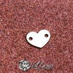 Link din Aur 14k-585-Inima-10mm