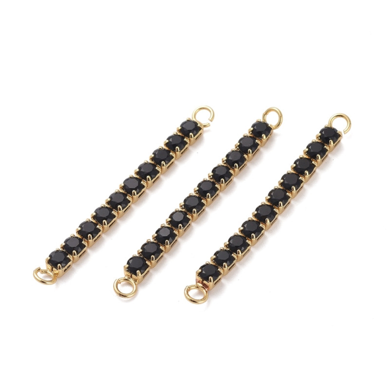 Element de Legatura,cu Cubic Zirconia 41x3x3mm
