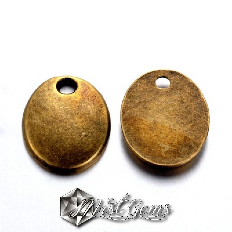 Pandantiv Oval 10X8mm-2 buc