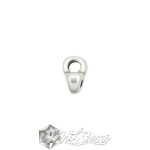 Terminatii Cymbal REMATA,placate cu argint 925 pentru margele SUPERDUO-2 buc
