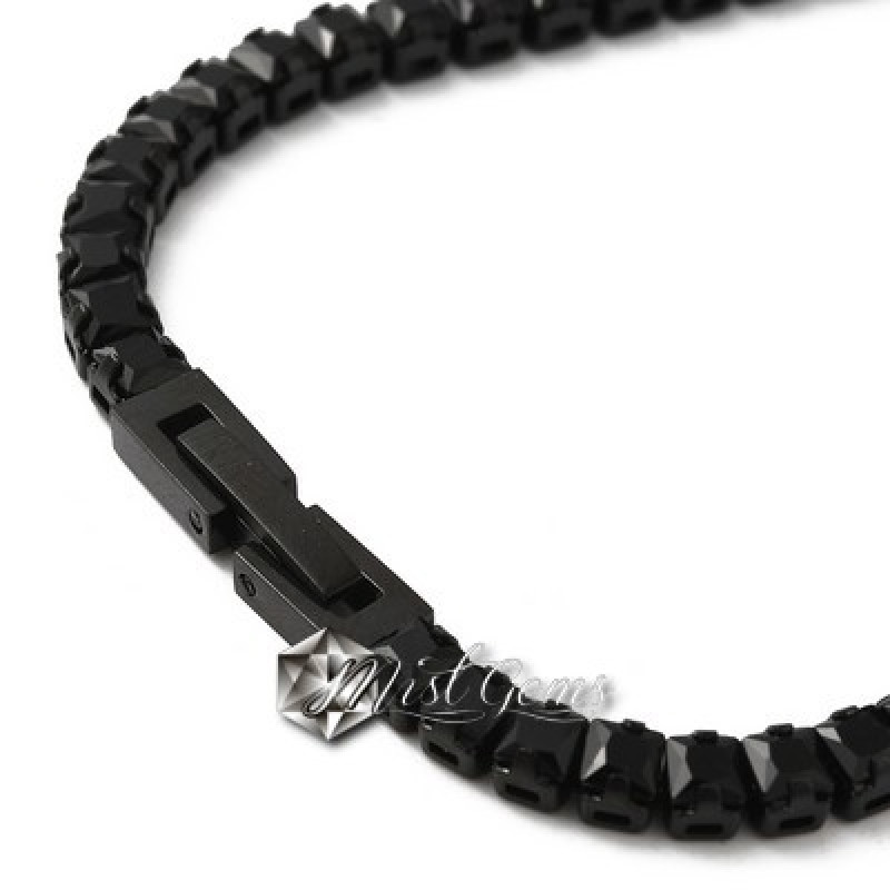 Bratara Eleganta cu Cubic Zirconia Neagra