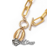 Bratara Inox  cu Charm Scoica