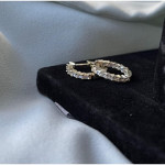 Cercei din Argint-Tortite cu Cubic Zirconia